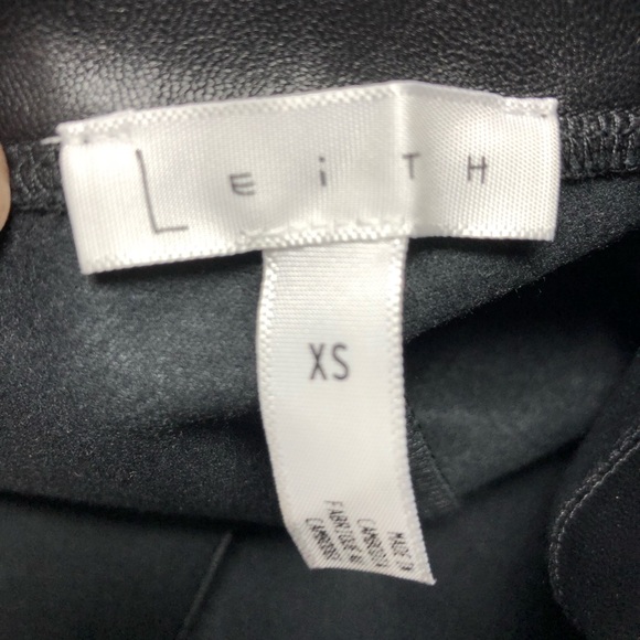 NEW Nordstrom Leith Faux Leather Pant 422 - Picture 4 of 7